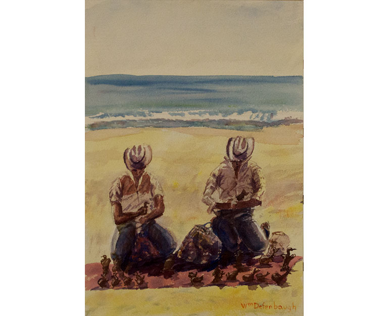 Vendors on the Beach